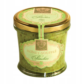 Med soufflé soufflé chuť pistachio 250g veľký