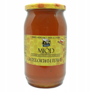 Multi-Flower Honey Poľská Auska Kozie Kąty 1120g