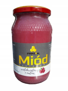 Multi-Flower Med s malinami, Raspberry Honey 1.2kg