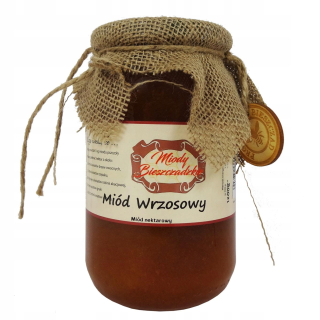 Vresový med 1200g - med Bieszczadzkie
