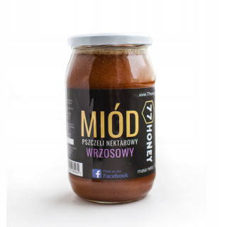Vresový med (surový) - 100% prírodný