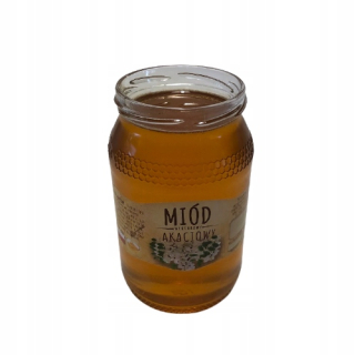 Akáciový med 1,2 kg surový!