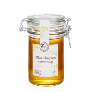 Honey Acacia Jar s prackou 550g