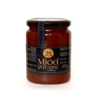 Krémový pohánkový med 650g STRIPE SPECIAL