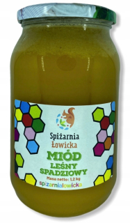 Lesný medovicový med 1,2 kg pravý