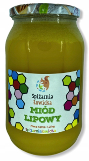 Limetkový med 1,2 kg 100% prírodný