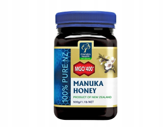 Med manuka manuka zdravie MgO 400+ 500 g