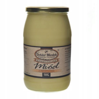 Nektárový med s propolisom 1.2kg podlasky apiry