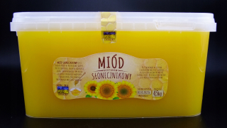 Sunflower Honey 4,5 kg.