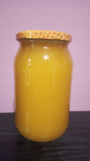 Slnečnicový med, veľká banka, 1,2 kg na choroby