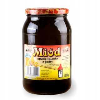 Horský med z podlasie 1300g pružiny
