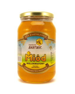 Viackvetový med Bartnik Sądecki 1,2 kg