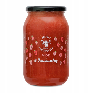 Multi-flower med s lyofilizovanými jahodami 1150g