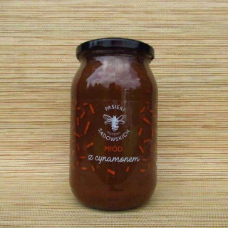 Med s škoricou 1150 g Sadowski's Apiery