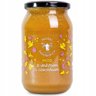 Med so zázvorom a cesnakom 1150g z sadowského