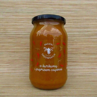 Med s kurkumom a korením cayenne 1150 g