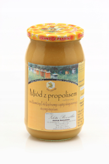 Med s propolis 1.1kg Poľské zlato pszczółka