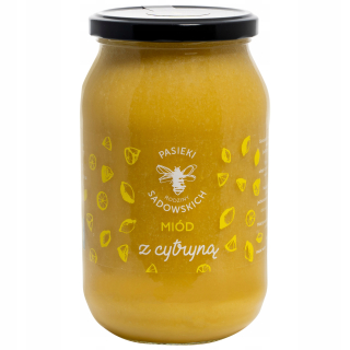 Med s citrónom 430G Sadowski Apiricary