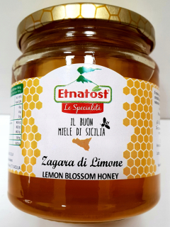 Med z citrónov kvety 400 gr pôvodný sicílsky