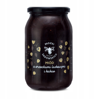 Med s lieskovými orezaniami a kakamami 1100 g