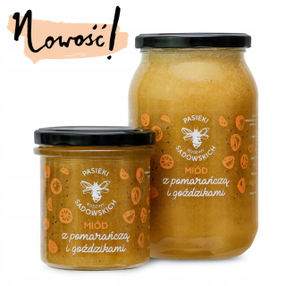 Med s oranžovými a klinčekovými 1150 g New !!!