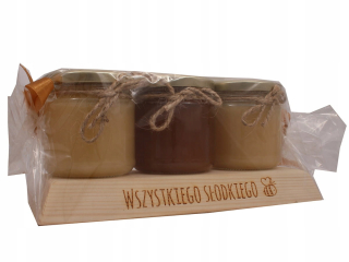 Medová sada 3x250g kurzový med