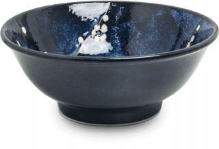 Japonská misa pre Ramenu Hana Blue Ø 22 cm H 9 cm