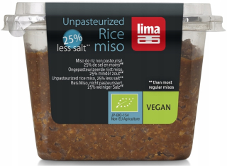 Miso, sójová pasta s bio Rice 300 g lima