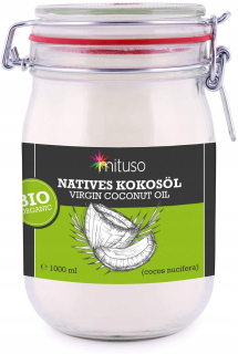 MITUUSU Prírodný organický kokosový olej 1L