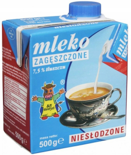 Gostyń mlieko, koncentrované, nesladené, 0,5 l