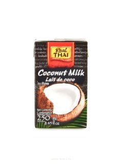 Kokosové mlieko 85% 250ml x 36 ks REAL THAI