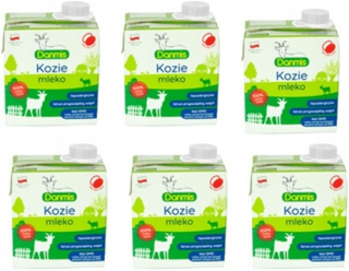 Kozie mlieko Uht 2,5% pozadie 6 ks. X 0,5 l.