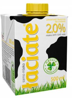 Mlieko labka, 2%, 0,5 l
