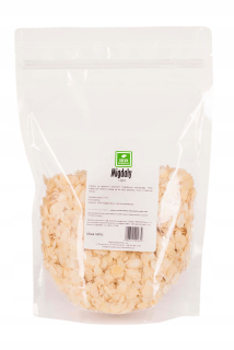 Orechy - Mandľové mlieko mandle rezané vločky 500g kvalita!