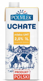 Uht mlieko Polmlek 2% 1L 12ks