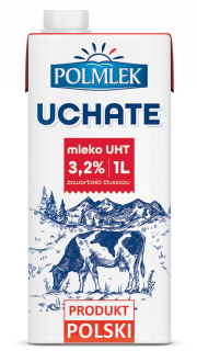 Uht mlieko Polmlek 3,2% 1L 12ks