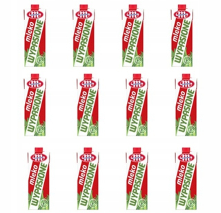 Mlieko UHT 3,2% 12 ks. Po 1L. Mlieť