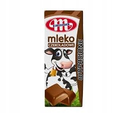 Čokoládové mlieko Wypasione Mlekovita 200 x 30 ks.