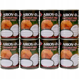 Ázijska kuchyňa - Kokosové mlieko Aroy-D 400 ml, 8 ks. X 7.19 PLN