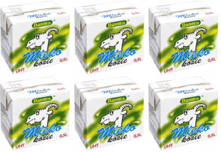 Kozie mlieko Danmis Uht 2,5% 500ml X 6
