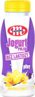 Mlekovita PIJTE JOGURT BEZ LAKTÓZY VANILKA x12