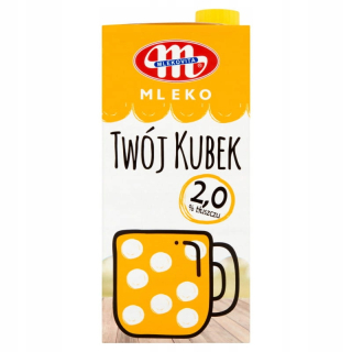 Milkovita Mlieko váš CUP 1L 2% Snitch 12ks