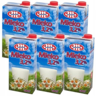 MUUKOVITA MILKU UHT 3,2% Nastavte 6x 1L