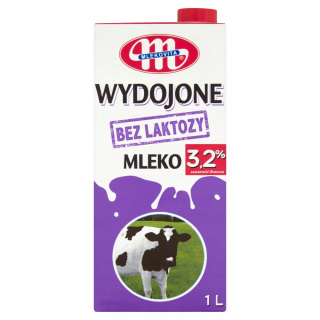 MULUKOVITA MILKU UHT 3,2% bez laktózy 12x1l veľkoobchod