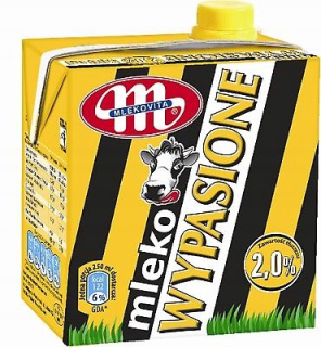 Milkovita Milk Cashled 0.5L 2% Zvar 12ks.