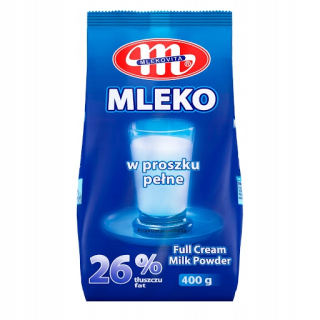 Milkovita Mlieko Full Powder 400 GR 6 ks