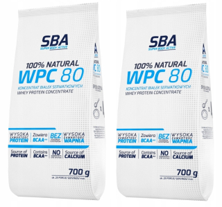 Proteín - MULUKOVITA SBA 100% Prírodné WPC80 1400 WPC proteín