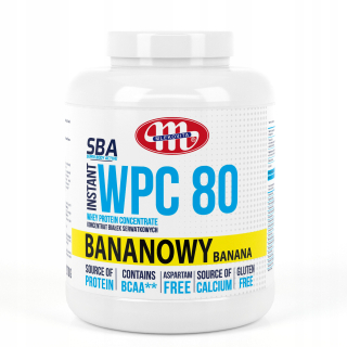 Proteín - MULUKOVITA SBA WPC 80 2270G BANAANY BCAA