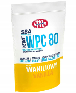 Proteín - MULUKOVITA SBA WPC80 Instant 700g - vanilka
