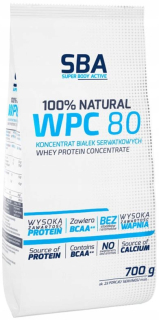 Proteín - Prírodný proteínový koncentrát WPC Mlekovita 80 700g